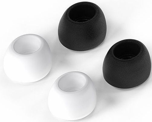 Запасные амбушюры Lyambda, для AirPods Pro, белый/черный