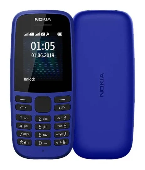 Мобильный телефон Nokia 105 SS (TA-1203) Синий