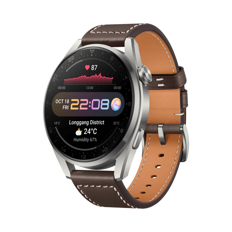 Смарт-часы Huawei Watch 3 Pro LTE Коричневый